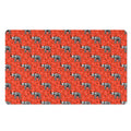 Elephant Skeleton X-Ray Pattern Print Polyester Doormat