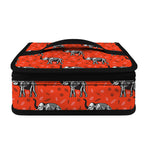 Elephant Skeleton X-Ray Pattern Print Small Lunch Bag