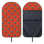 Elephant Skeleton X-Ray Pattern Print Waterproof Car Seat Cover
