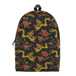 Embroidery Chinese Dragon Pattern Print Backpack