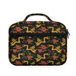 Embroidery Chinese Dragon Pattern Print Briefcase Bible Bag