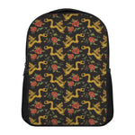 Embroidery Chinese Dragon Pattern Print Casual Backpack