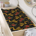 Embroidery Chinese Dragon Pattern Print Changing Pad Cover