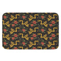 Embroidery Chinese Dragon Pattern Print Indoor Door Mat