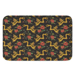 Embroidery Chinese Dragon Pattern Print Indoor Door Mat