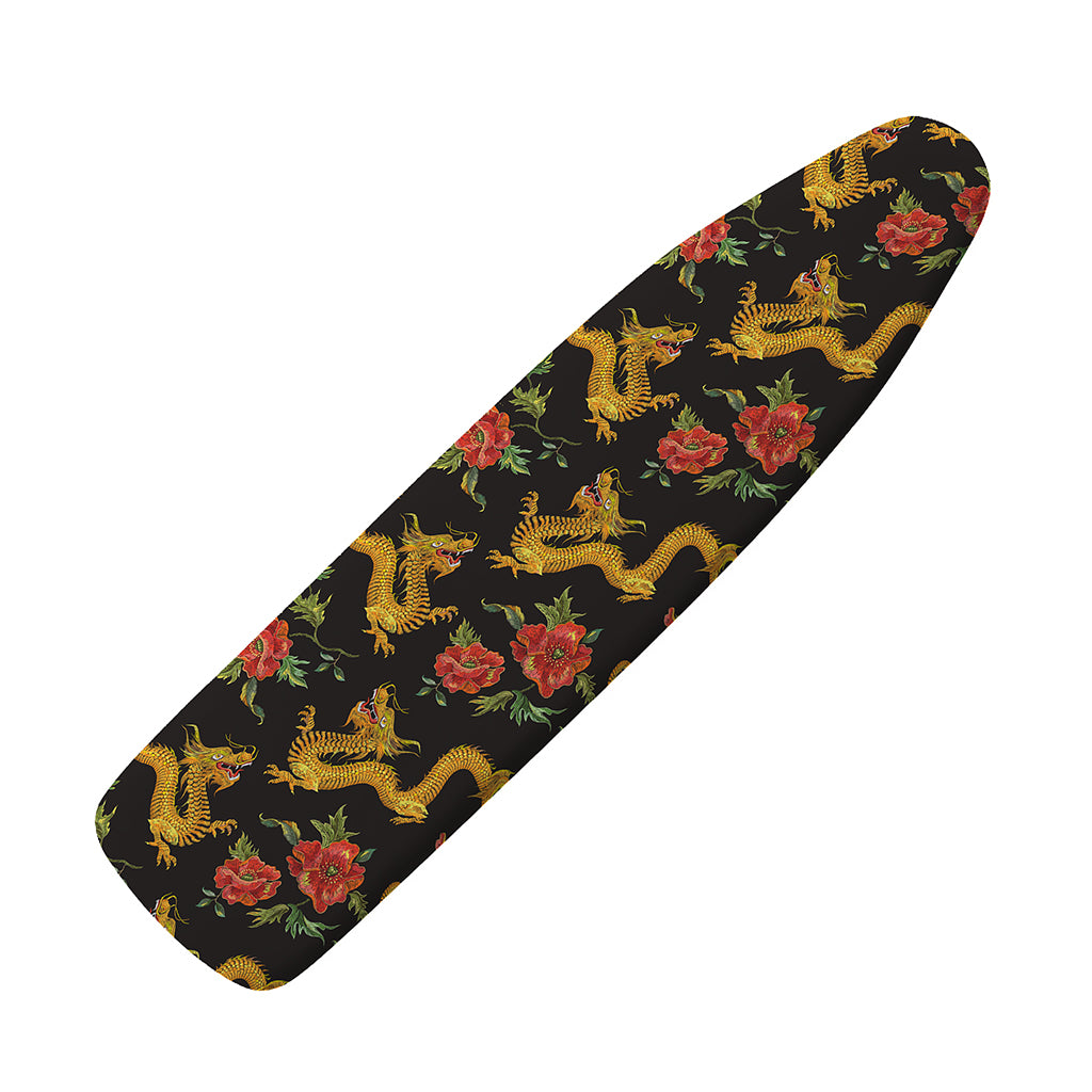 Embroidery Chinese Dragon Pattern Print Ironing Board Cover