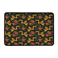 Embroidery Chinese Dragon Pattern Print Kitchen Mat