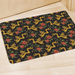 Embroidery Chinese Dragon Pattern Print Polyester Doormat