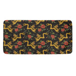 Embroidery Chinese Dragon Pattern Print Towel