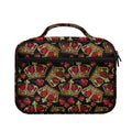 Embroidery Crown Pattern Print Briefcase Bible Bag