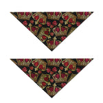 Embroidery Crown Pattern Print Dog Bandana
