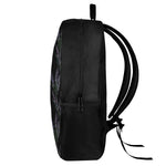 Embroidery Lavender Pattern Print 17 Inch Backpack