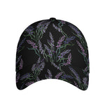 Embroidery Lavender Pattern Print Baseball Cap