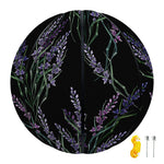 Embroidery Lavender Pattern Print Basketball