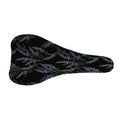 Embroidery Lavender Pattern Print Bicycle Seat Cover