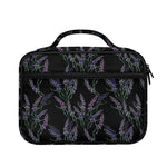 Embroidery Lavender Pattern Print Briefcase Bible Bag