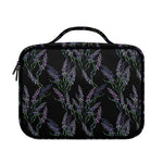 Embroidery Lavender Pattern Print Briefcase Bible Bag