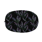 Embroidery Lavender Pattern Print Car Side Mirror Covers