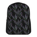 Embroidery Lavender Pattern Print Casual Backpack