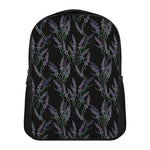 Embroidery Lavender Pattern Print Casual Backpack