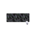 Embroidery Lavender Pattern Print Extended Mouse Pad