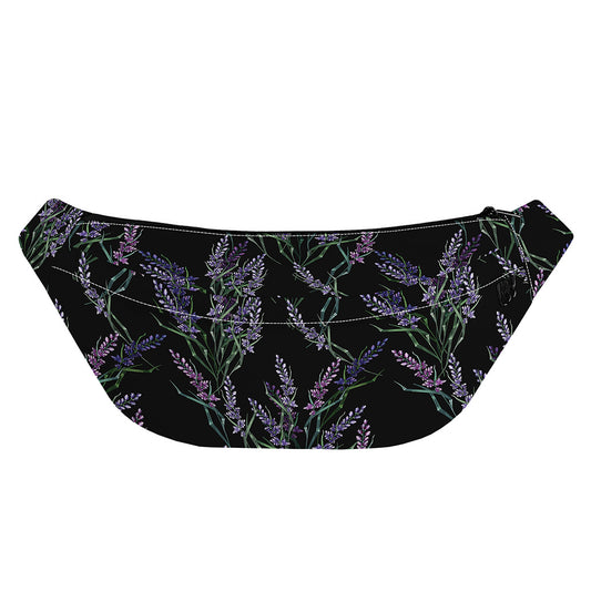 Embroidery Lavender Pattern Print Fanny Pack