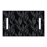Embroidery Lavender Pattern Print Golf Cart Seat Cover