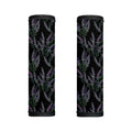 Embroidery Lavender Pattern Print Handle Covers