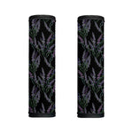Embroidery Lavender Pattern Print Handle Covers