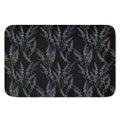 Embroidery Lavender Pattern Print Indoor Door Mat