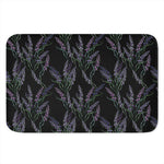 Embroidery Lavender Pattern Print Indoor Door Mat