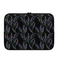 Embroidery Lavender Pattern Print Laptop Sleeve