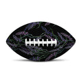 Embroidery Lavender Pattern Print Rugby Ball
