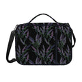 Embroidery Lavender Pattern Print Shoulder Strap Bible Bag