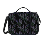 Embroidery Lavender Pattern Print Shoulder Strap Bible Bag