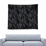 Embroidery Lavender Pattern Print Tapestry