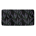 Embroidery Lavender Pattern Print Towel