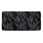 Embroidery Lavender Pattern Print Towel