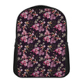 Embroidery Orchid Flower Pattern Print Casual Backpack
