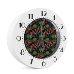 Embroidery Parrot Pattern Print Alarm Clock