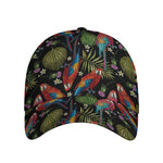 Embroidery Parrot Pattern Print Baseball Cap