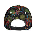 Embroidery Parrot Pattern Print Baseball Cap
