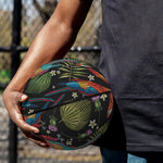 Embroidery Parrot Pattern Print Basketball