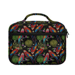 Embroidery Parrot Pattern Print Briefcase Bible Bag