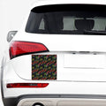 Embroidery Parrot Pattern Print Car Sticker