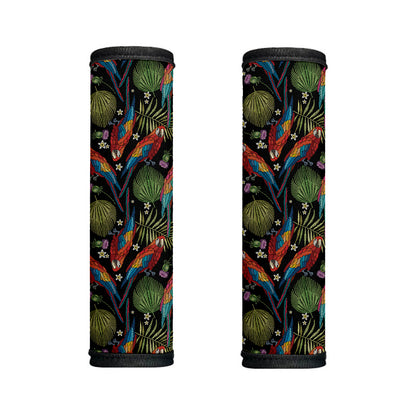 Embroidery Parrot Pattern Print Handle Covers
