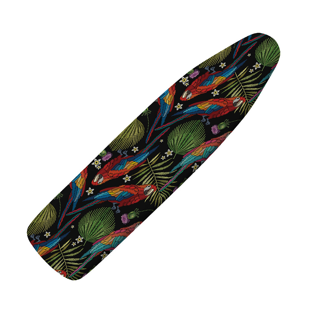 Embroidery Parrot Pattern Print Ironing Board Cover