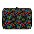 Embroidery Parrot Pattern Print Laptop Sleeve