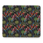 Embroidery Parrot Pattern Print Mouse Pad