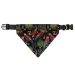 Embroidery Parrot Pattern Print Over The Collar Dog Bandana